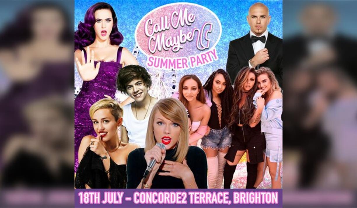 Call Me Maybe: 2010s Summer Terrace Party (Brighton)