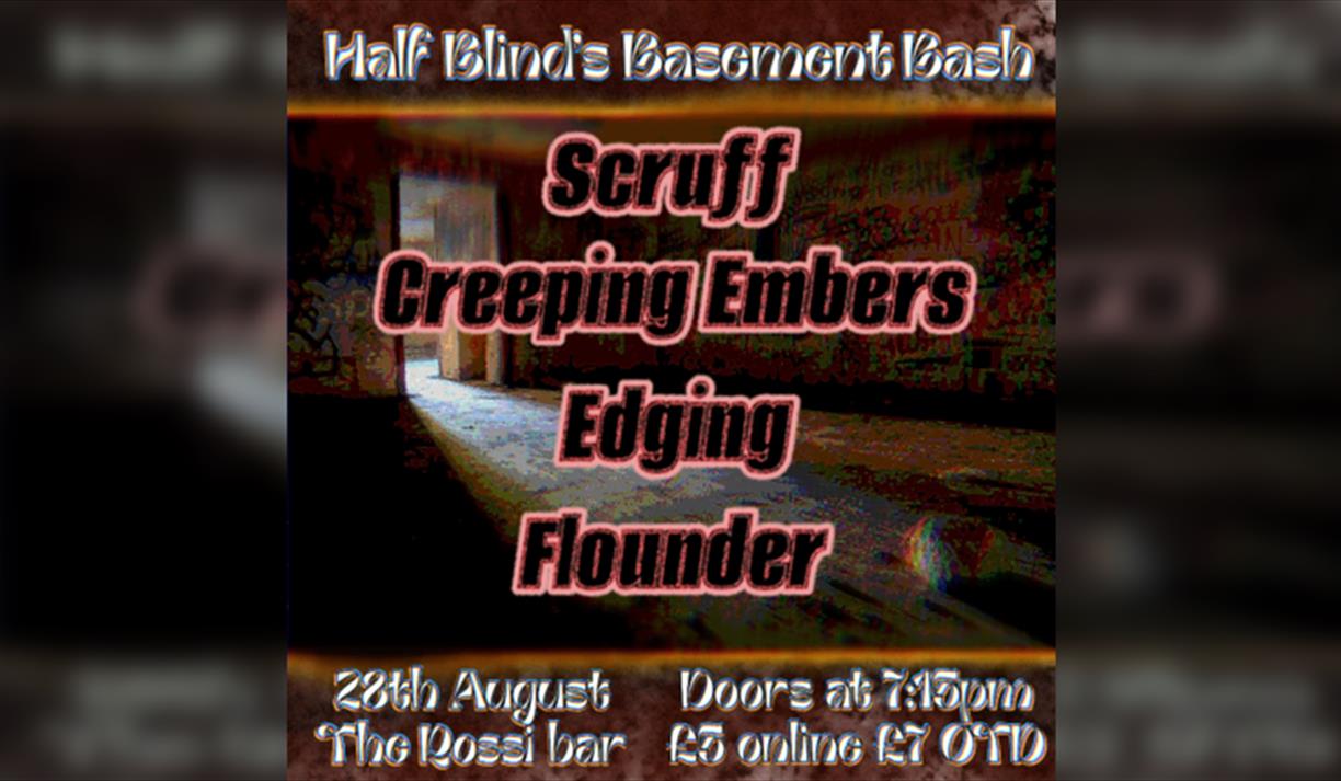 Half Blinds Basement Bash