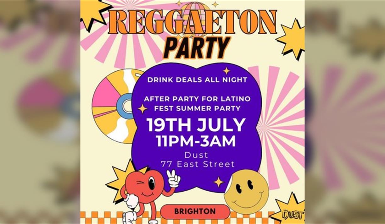 Reggaeton Party (Brighton) Latino Fest After Party