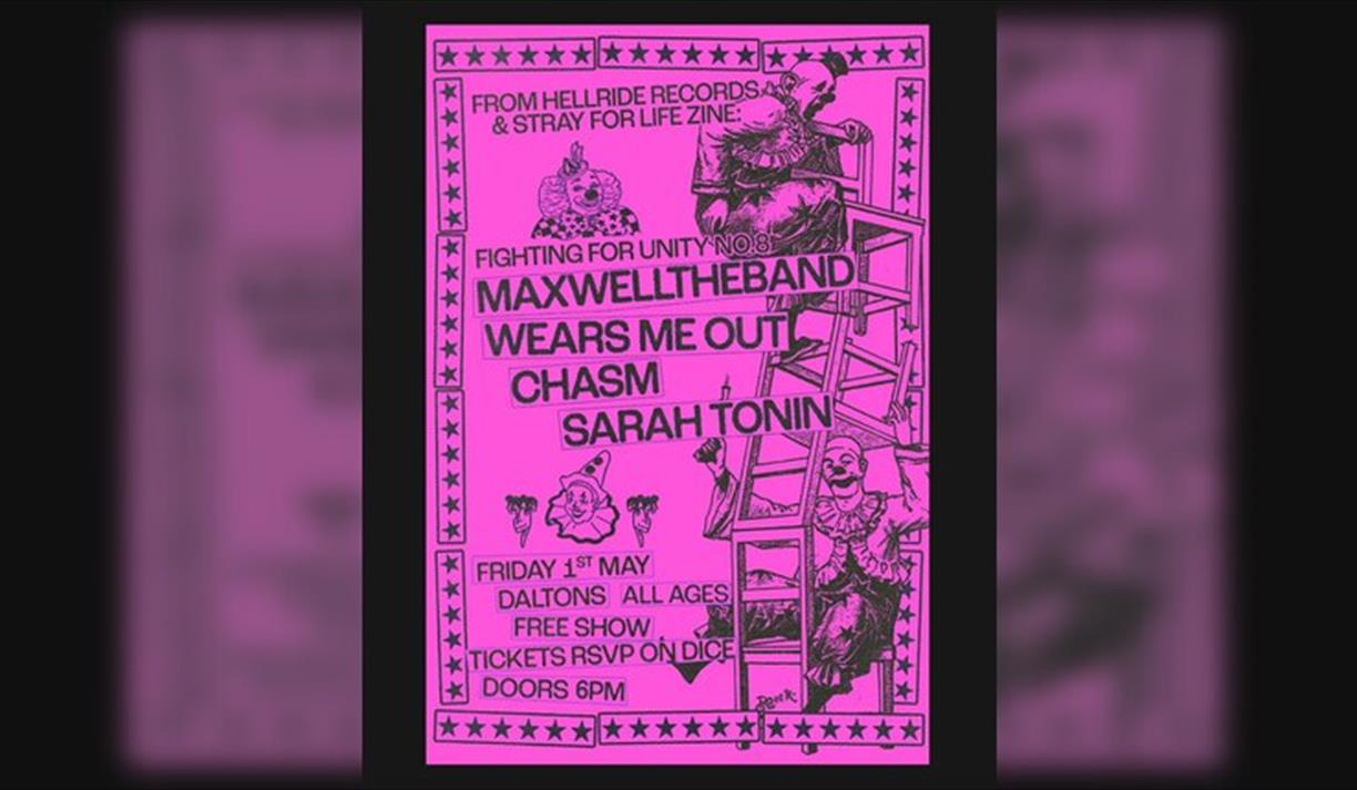 Fighting For Unity 9: Maxwell The Band, Wears Me Out, Chasm, Sarah Tonin