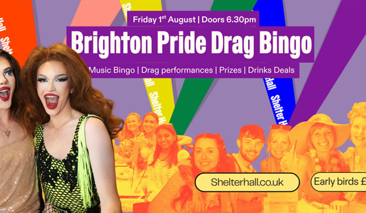 Drag Music Bingo – Brighton Pride Eve at Shelter Hall