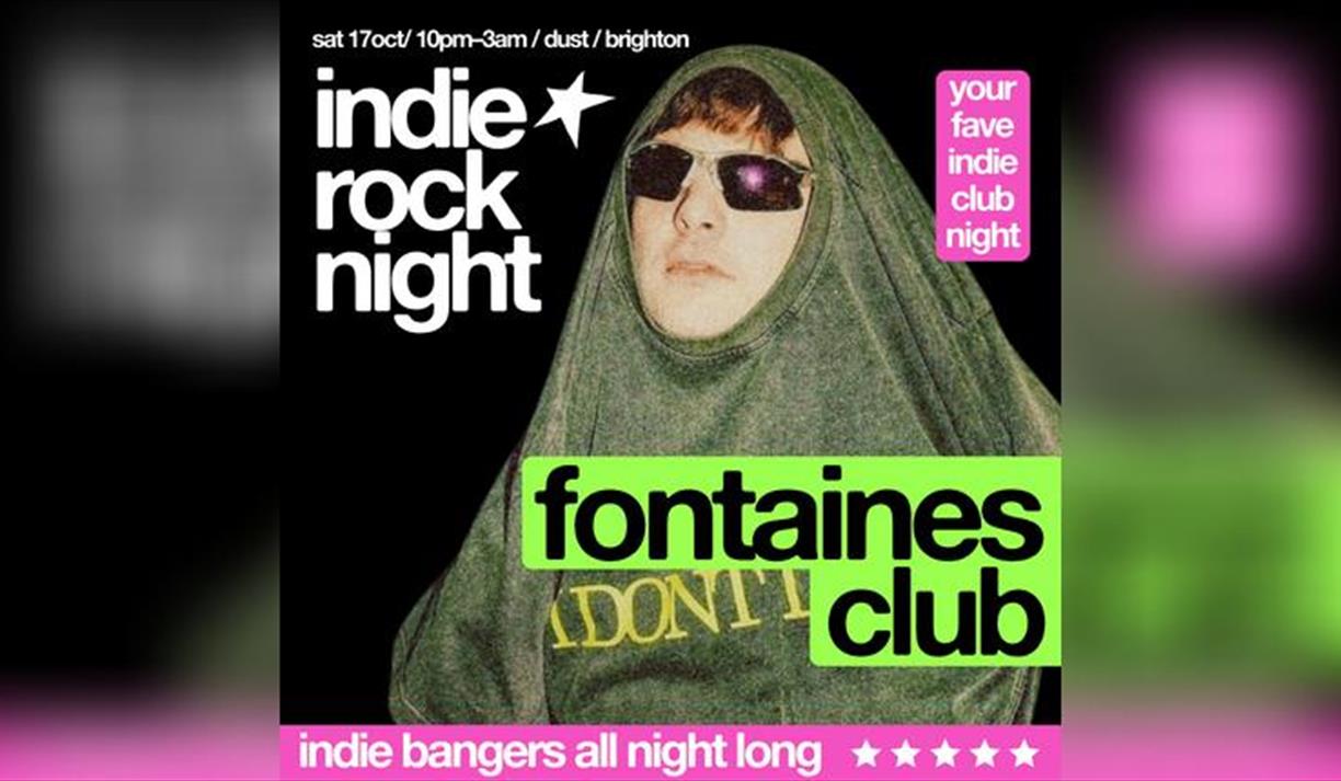 Indie Rock Night Fontaines Club