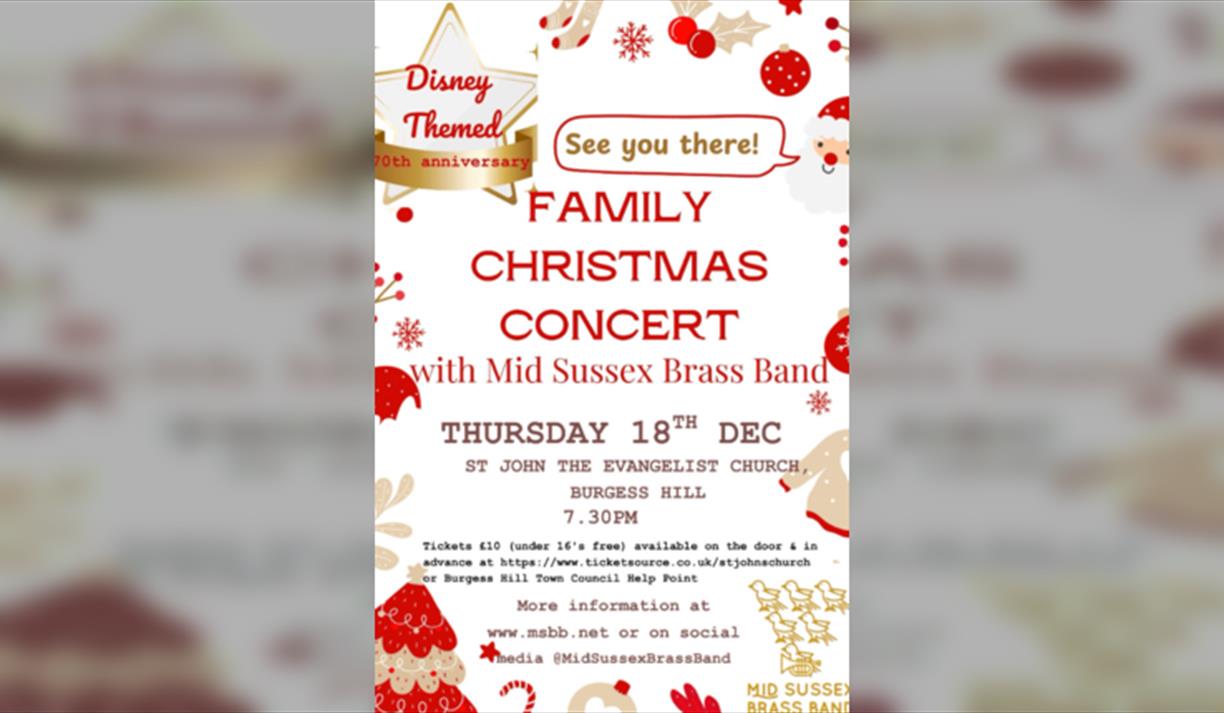 Mid Sussex Brass Band Family Christmas Concert