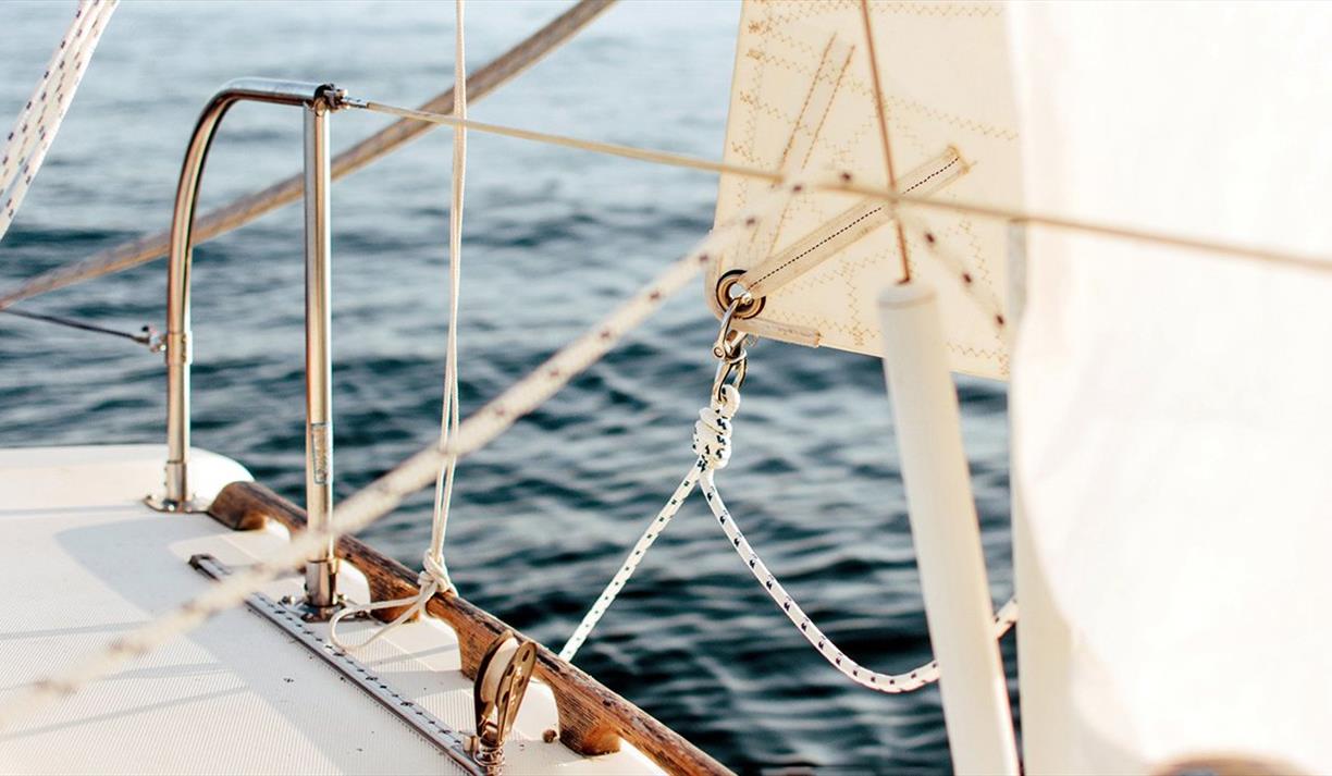 Sailboat on the water