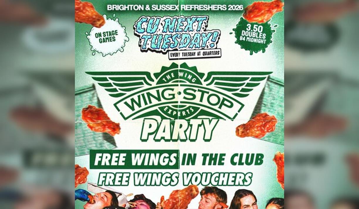 Cu Next Tuesday: WINGSTOP PARTY
