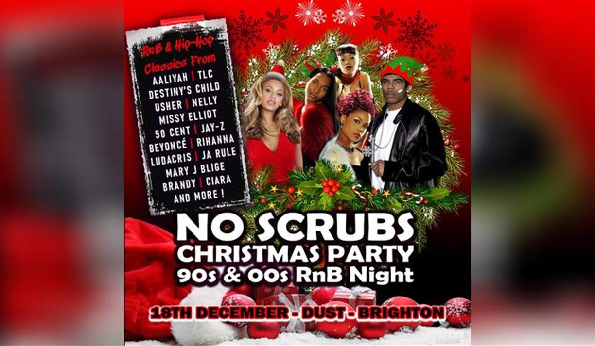 No Scrubs: 90s & 00s R&B Xmas Party (Brighton)