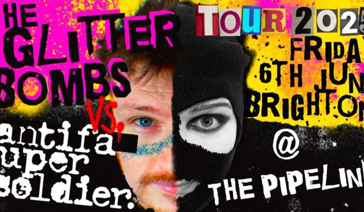 The Glitterbombs + Antifa Supersoldier 2025 UK tour // BRIGHTON with Karnstein + Blythe Blade