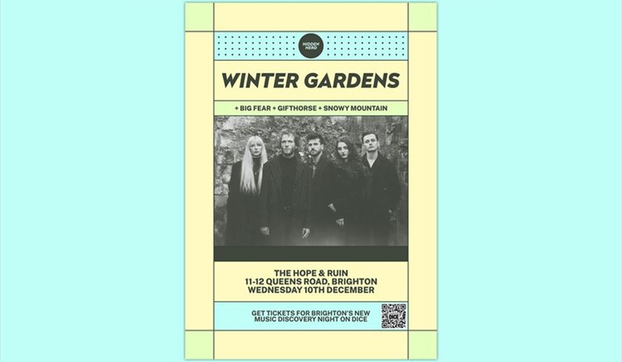 Winter Gardens + Big Fear + Gifthorse + More