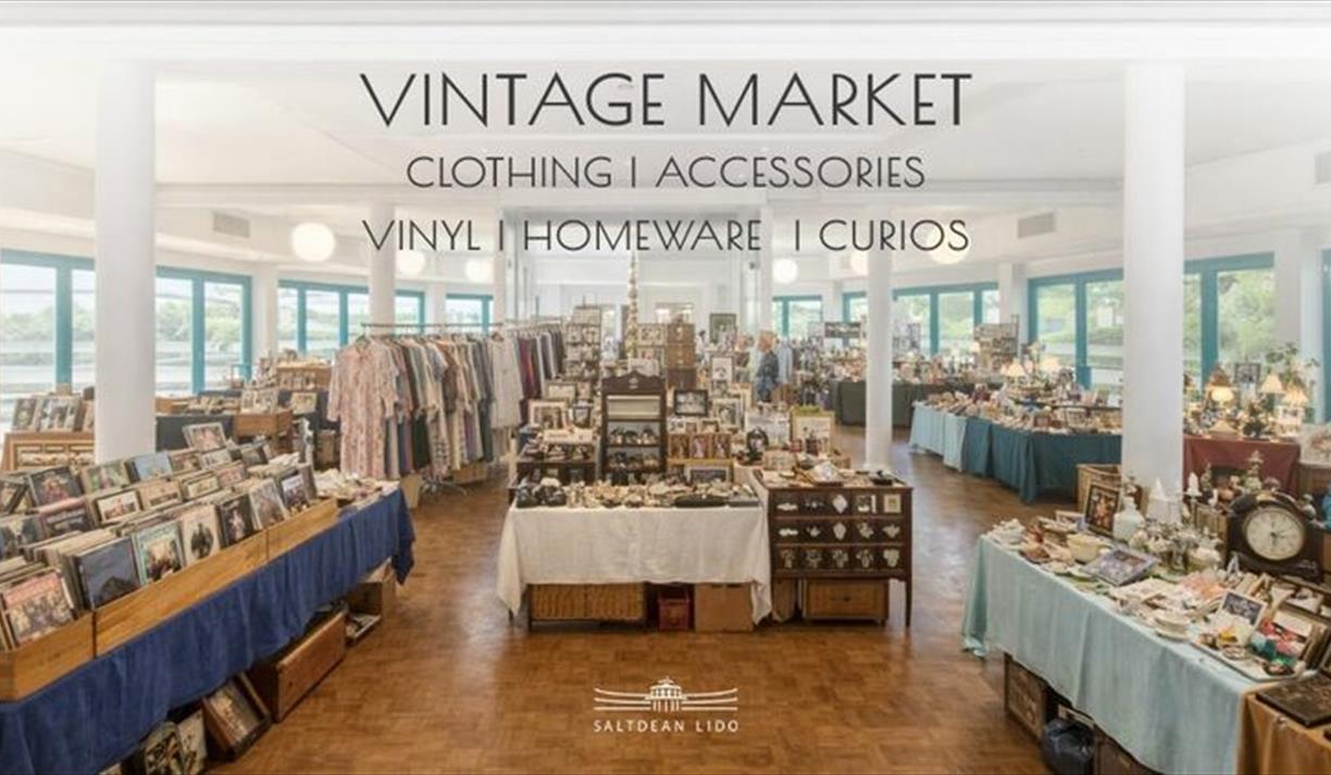 Vintage Market Fair at Saltdean Lido