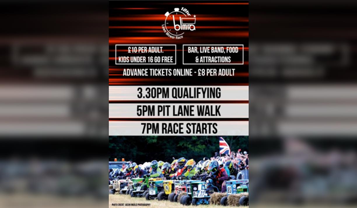 12 Hour Lawn Mower Race