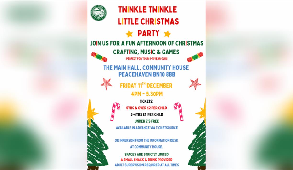 Twinkle Twinkle Little Christmas Party - Christmas Party for Children