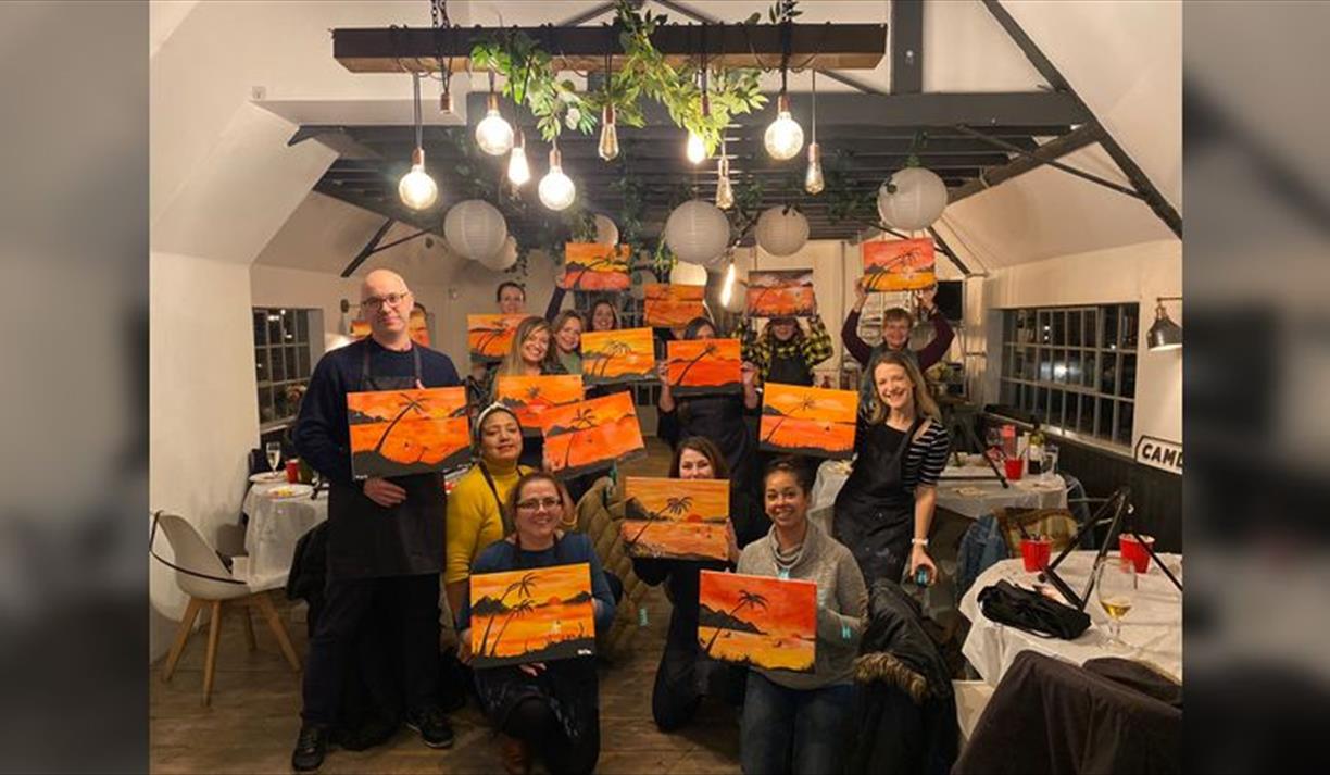 Paint and Sip, Brighton Visit Brighton