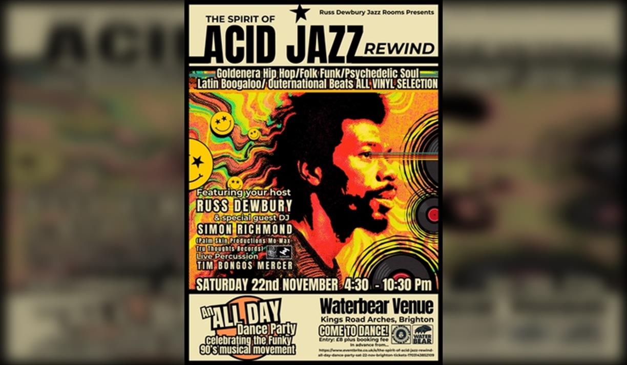 The Spirit of Acid Jazz Rewind! All Day Party
