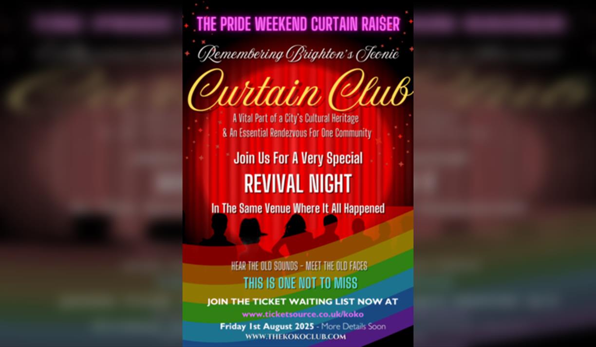 The Curtain Club Revival - Ticket Waiting List