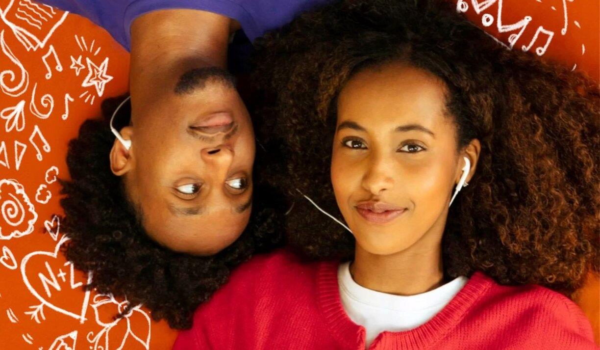 Image shows the two main characters from the play CRUSH at Brighton Dome.