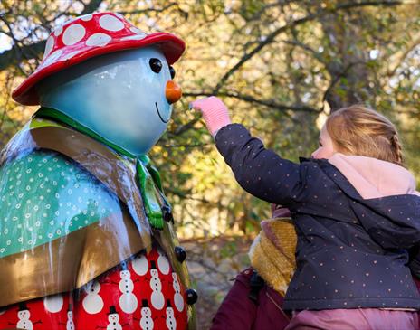 The Snowman™ at Sheffield Park and Garden