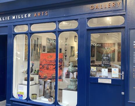 Kellie Miller Arts - shop front