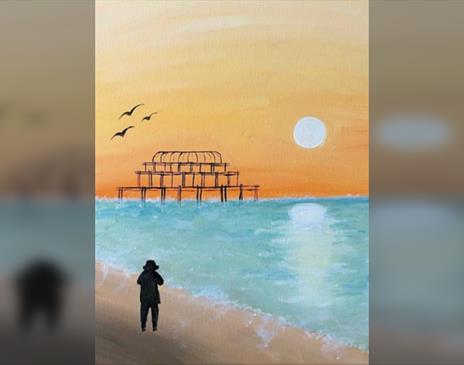 West Pier: Brighton Special - Pinot and Picasso