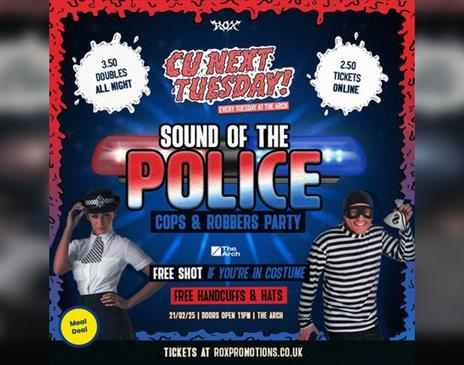 Cu Next Tuesday | Cops And Robbers Party L| 21 / 01 / 24