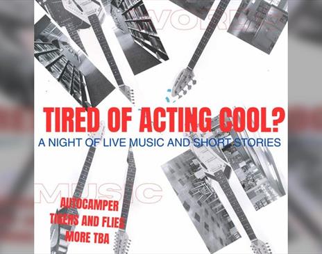 Tired Of Acting Cool? A Night of Live Music & Short Stories.