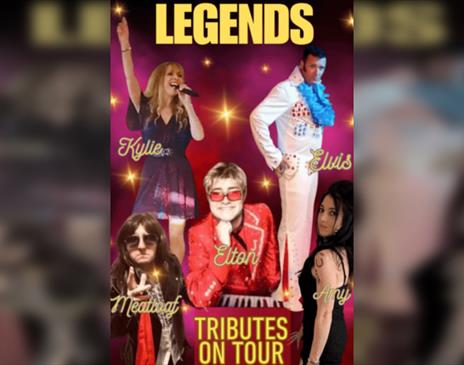 Legends Tributes on Tour - 5 Tributes One Show