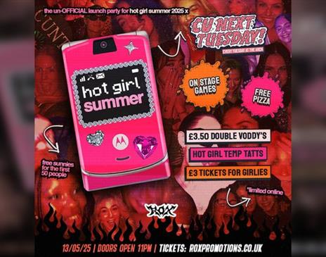 Cu Next Tuesday | Hot Girl Summer | 13 / 05 / 2025