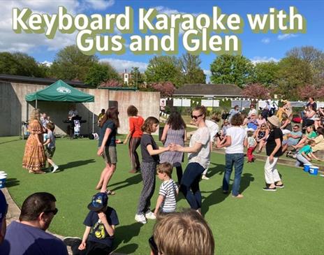 Keyboard Karaoke In The Park