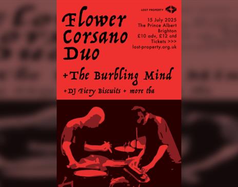 Flower-Corsano Duo + The Burbling Mind