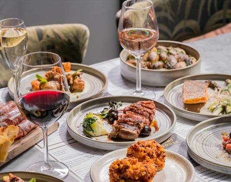 A gorgeous selection of small plates.