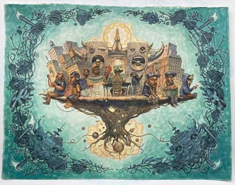 'Egostrip 2' Solo Art Exhibition by Dan Lish