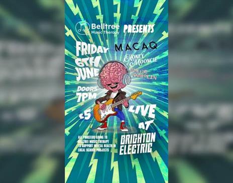 Belltree Music Therapy Presents: MACAQ, Honey Mooncie & Chloe Pamplin