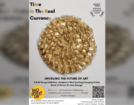 Time Is The Real Currency - Contemporary Group Art Exhibition