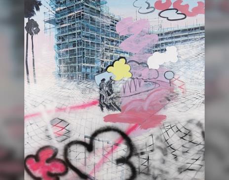 Spray Painting Contemporary Art Workshop