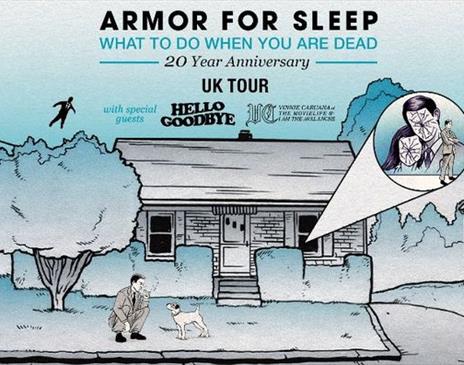 Armor For Sleep 'What To Do When You Are Dead' 20th Anniversary Tour