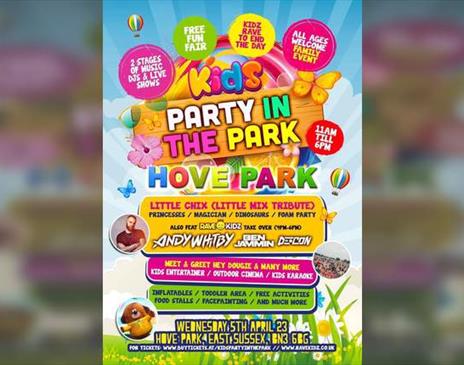 Kids party in the park