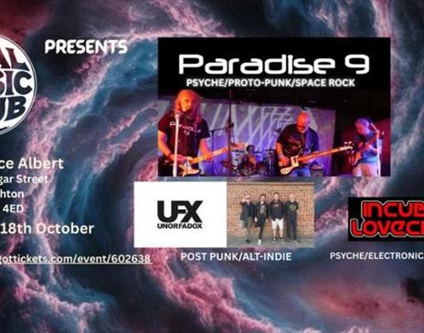 The Real Music Club presents Paradise 9