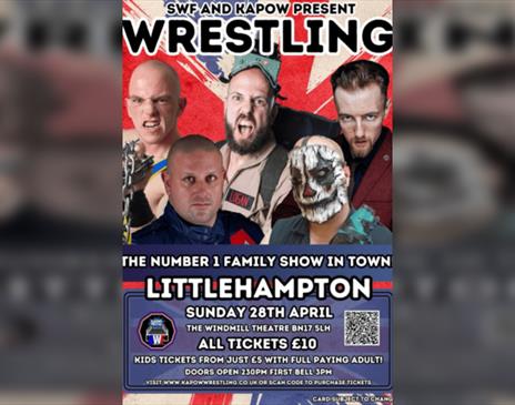 Wrestling live in Littlehampton