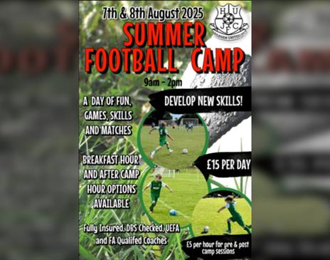 Football Camp Days - 7th August