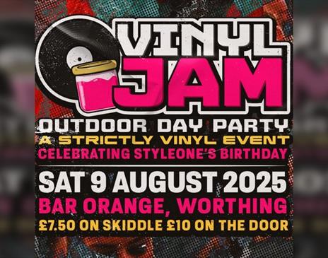 Vinyl Jam outside day party