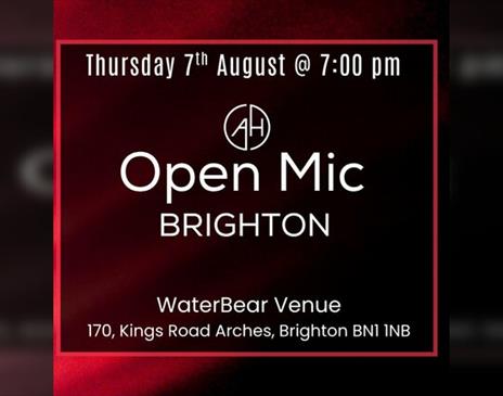 Open Mic & Newtorking Event in Brigthon