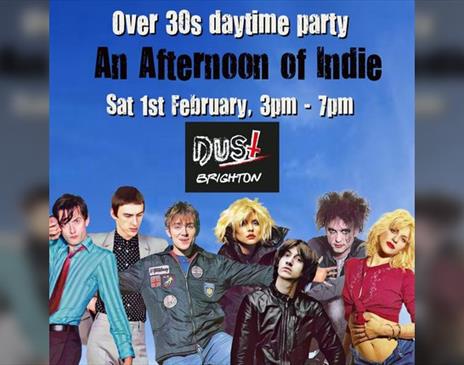 An Afternoon of Indie: Brighton (over 30s only),