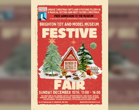 Festive Fair & Father Christmas at Brighton Toy Museum