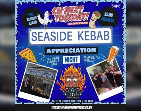 Cu Next Tuesday | Seaside Kebab Appreciation Night L| 19 / 11 / 24