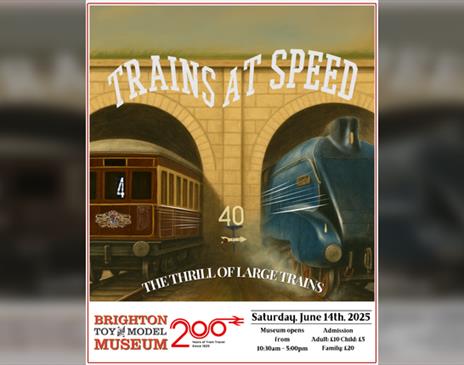 Trains at Speed: Special Train Running Day at Brighton Toy Museum