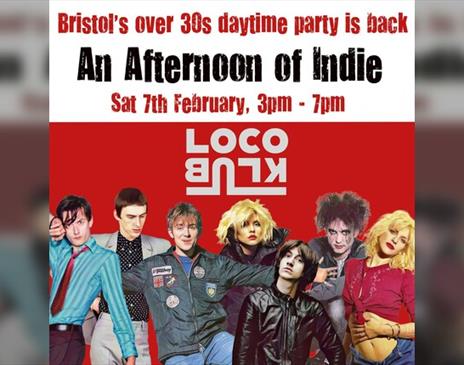 An Afternoon of Indie (over 30s only)