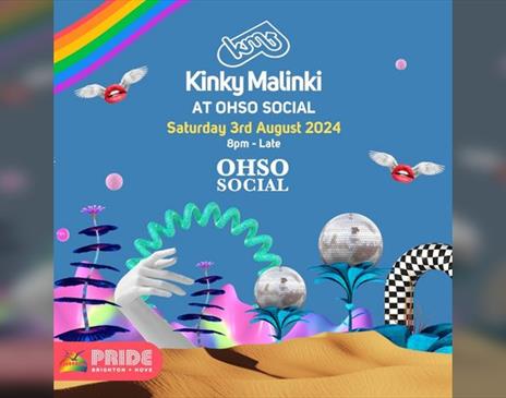 Kinky Malinki at OHSO Social - Pride Party