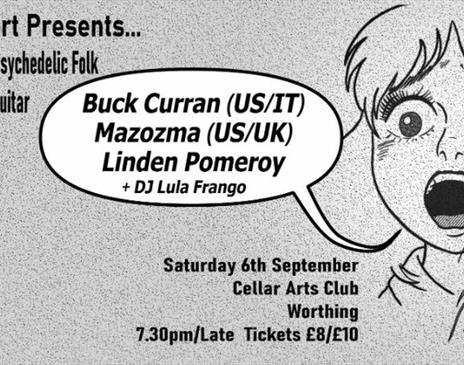 Buck Curran (US/IT) + Mazozma (US+UK) + Linden Pomeroy