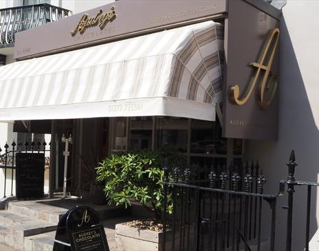The shop front of Audrey's
