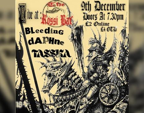 Bleeding Daphne Supported By Tasska At The Rossi Bar 9/12