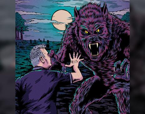 Stewart Lee vs The Man-Wulf